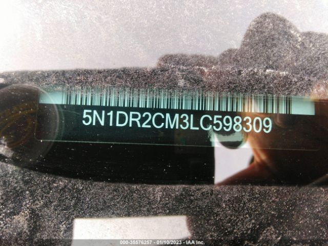 5N1DR2CM3LC598309 Nissan Pathfinder Sl