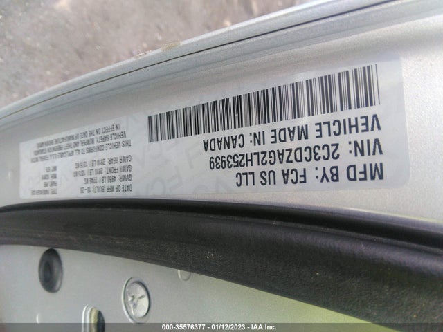 Dodge Challenger Sxt 2020 2C3CDZAG2LH253939 Image 9
