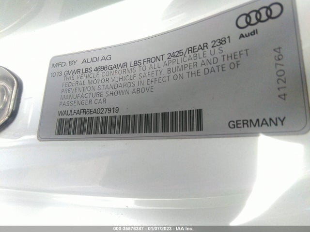 Audi A5 Premium Plus 2014 WAULFAFR6EA027919 Image 9
