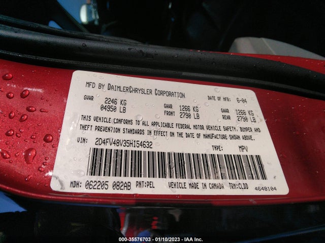 Dodge Magnum Se 2005 2D4FV48V35H154632 Image 10