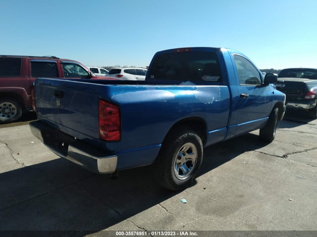 2007 DODGE RAM 1500 ST VIN: 1D7HA16KX7J639351