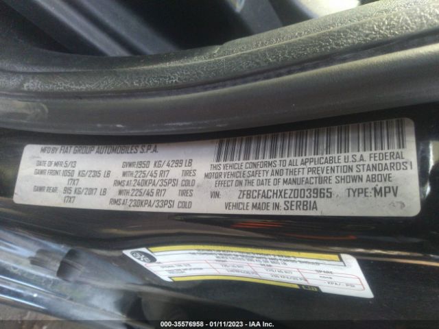 ZFBCFACHXEZ003965 Fiat 500l Lounge
