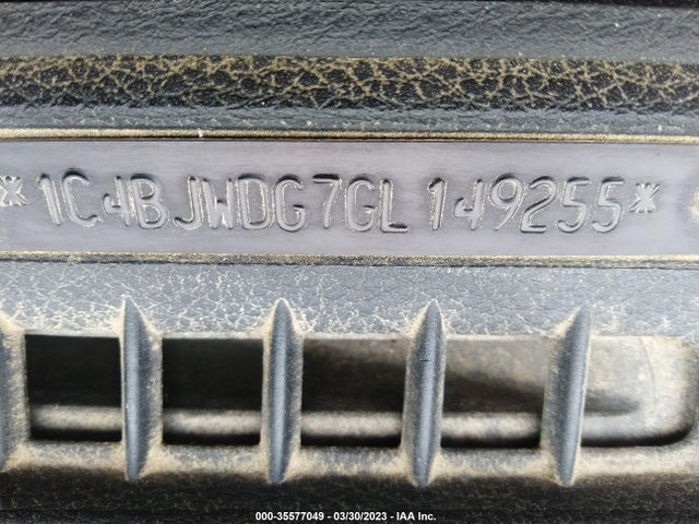 Продажа на аукционе авто 2016 Jeep Wrangler Unlimited Sport, vin: 1C4BJWDG7GL149255, номер лота: 35577049