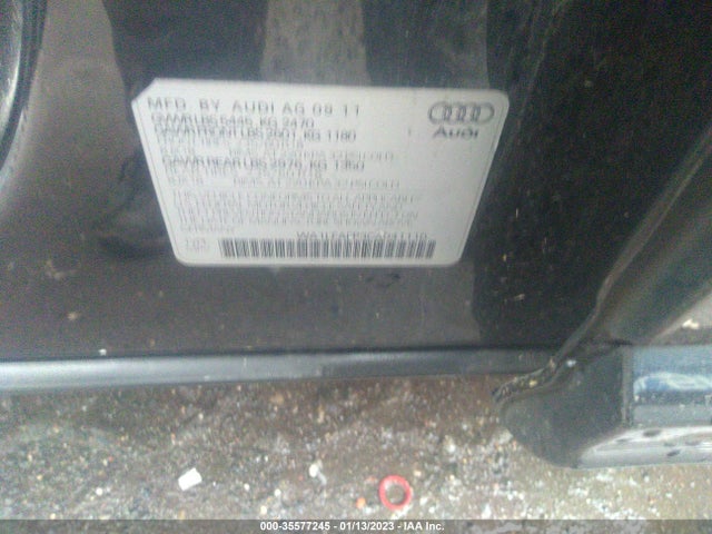 2012 AUDI Q5 2.0T PREMIUM PLUS VIN: WA1LFAFP3CA041110