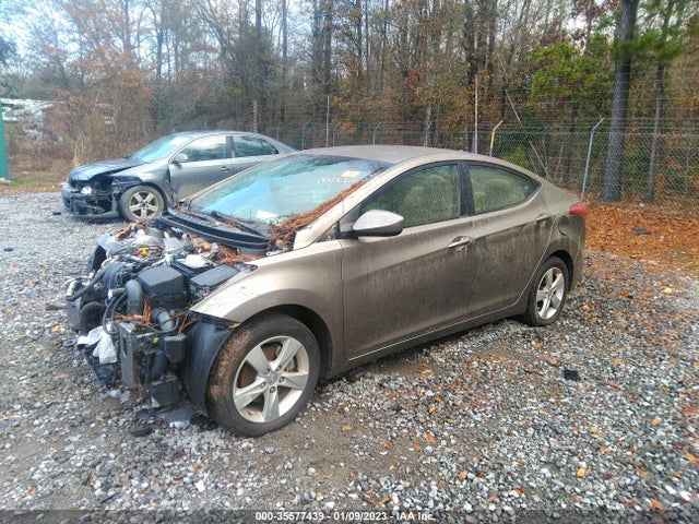 2012 HYUNDAI ELANTRA GLS VIN: 5NPDH4AE6CH069536