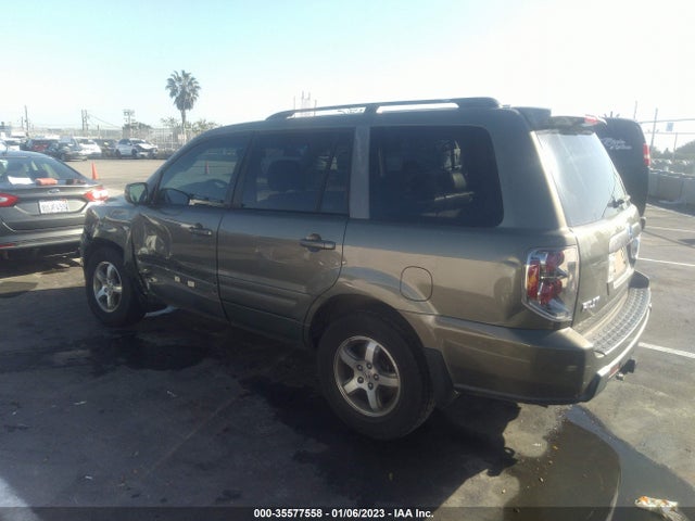 2007 HONDA PILOT EX-L VIN: 5FNYF28637B026335