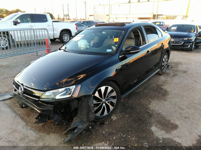 2013 VOLKSWAGEN JETTA SEDAN HYBRID SEL PREMIUM VIN: 3VW637AJ4DM302652