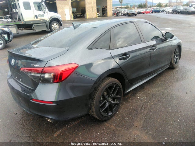 2022 HONDA CIVIC SEDAN SPORT VIN: 2HGFE2F52NH516858