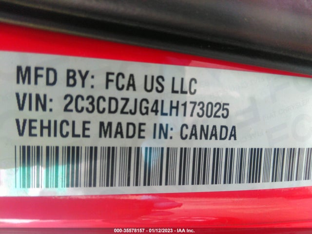 Dodge Challenger Gt 2020 2C3CDZJG4LH173025 Image 9
