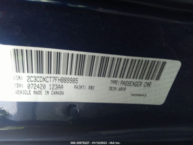 2C3CDXCT7FH889985 Dodge Charger