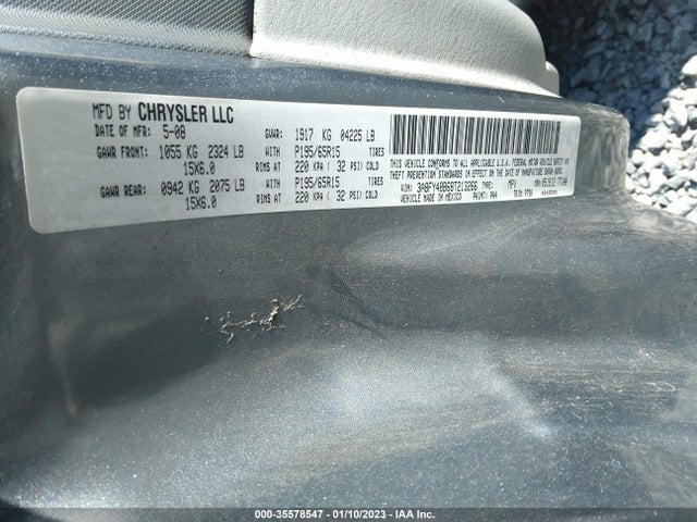 3A8FY48B68T213266 Chrysler Pt Cruiser
