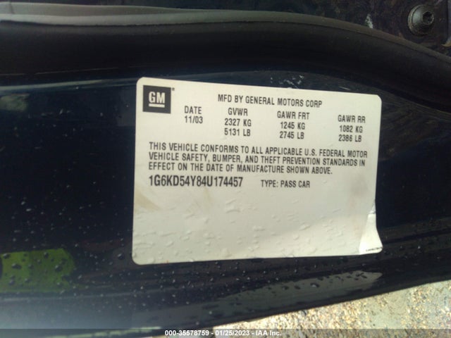 Cadillac Deville 2004 1G6KD54Y84U174457 Image 10