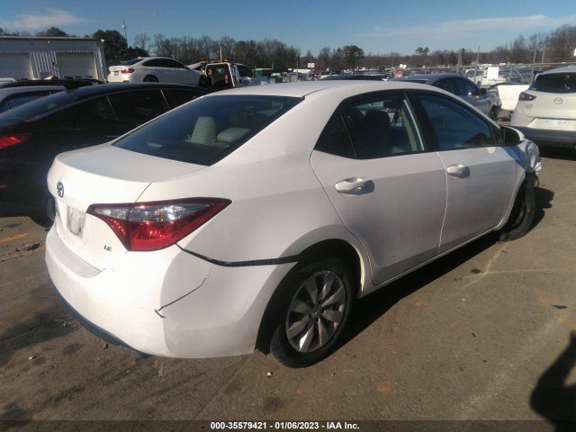 2016 Toyota Corolla, VIN: 2T1BURHE8GC569258