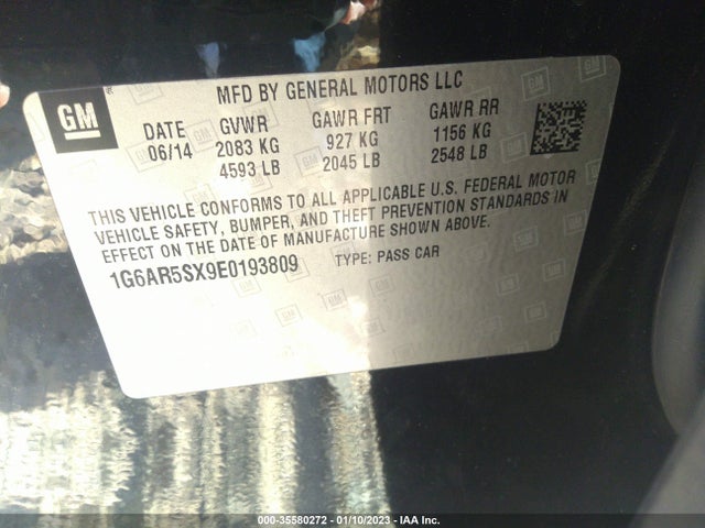 Cadillac CTS 2014 1G6AR5SX9E0193809 Image 10