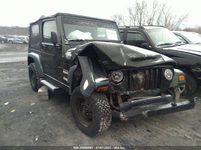 2005 JEEP WRANGLER X VIN: 1J4FA39S45P308391