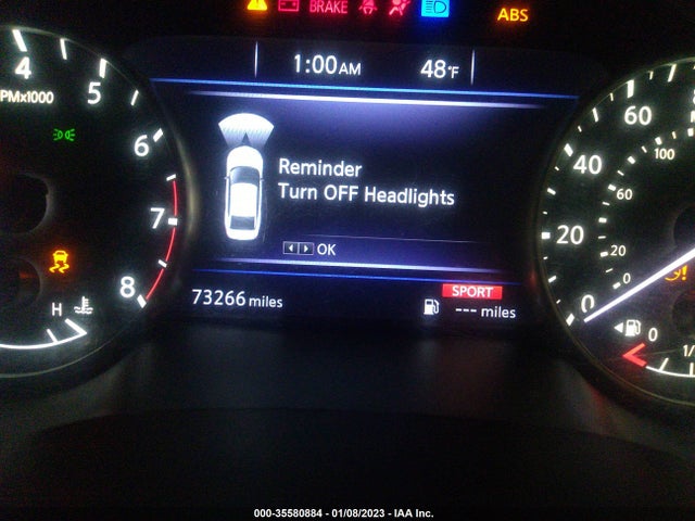 2018 NISSAN MAXIMA S VIN: 1N4AA6APXJC363105