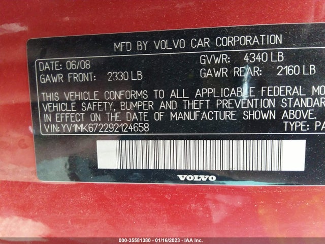 Volvo C30 2009 YV1MK672292124658 Image 11