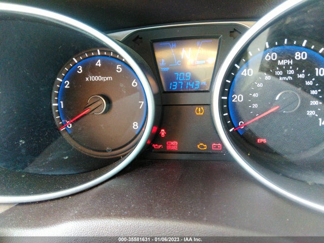2012 HYUNDAI TUCSON GLS PZEV VIN: KM8JU3ACXCU506009