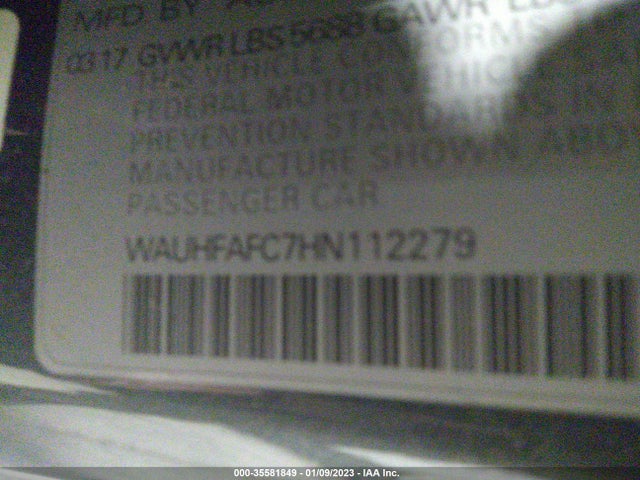 WAUHFAFC7HN112279 Audi S6 Prestige