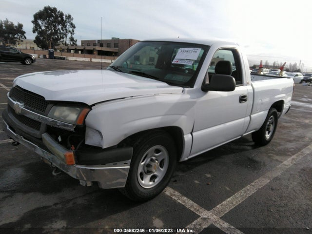 2004 CHEVROLET SILVERADO 1500 WORK TRUCK VIN: 1GCEC14X84Z162695