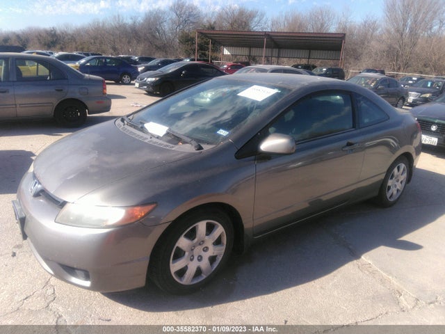 2007 HONDA CIVIC CPE LX VIN: 2HGFG12607H504651