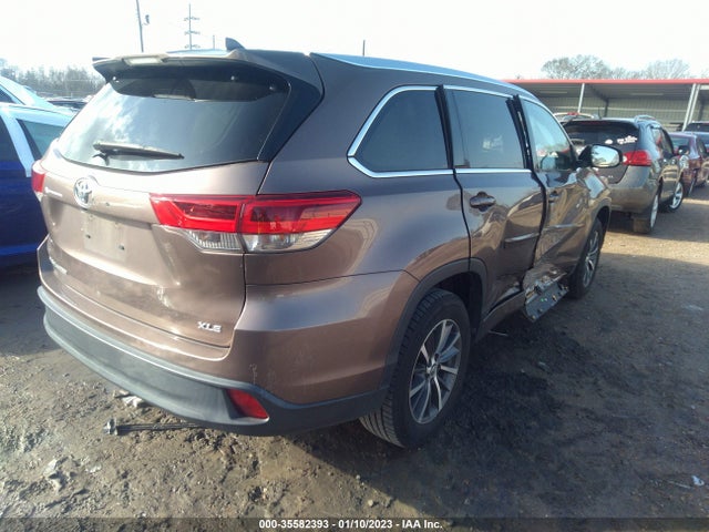 2017 TOYOTA HIGHLANDER XLE VIN: 5TDKZRFH7HS198259