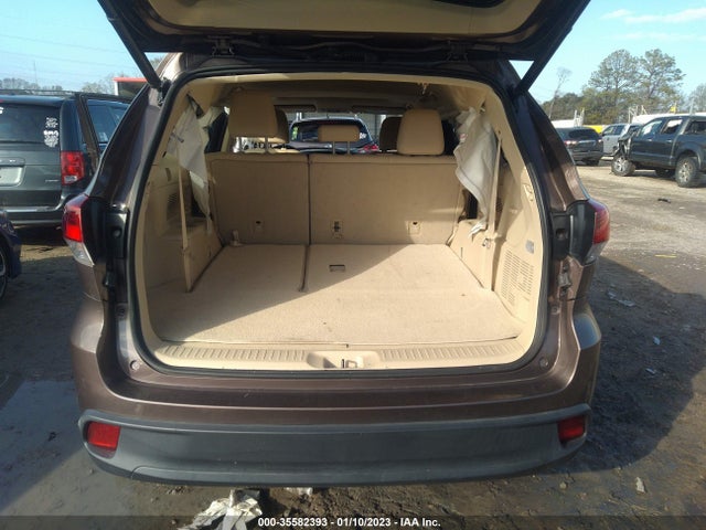 2017 TOYOTA HIGHLANDER XLE VIN: 5TDKZRFH7HS198259