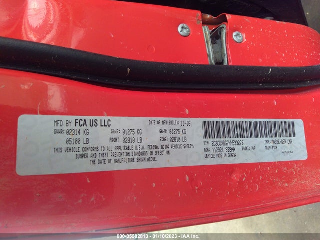 Dodge Charger Se 2017 2C3CDXBG7HH533270 Image 9