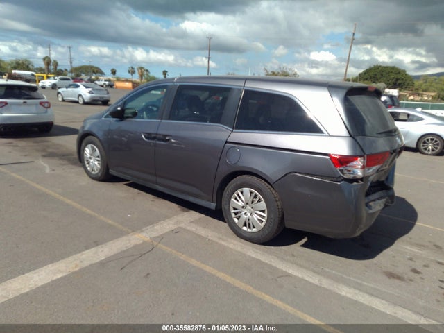 2017 HONDA ODYSSEY LX VIN: 5FNRL5H20HB000997