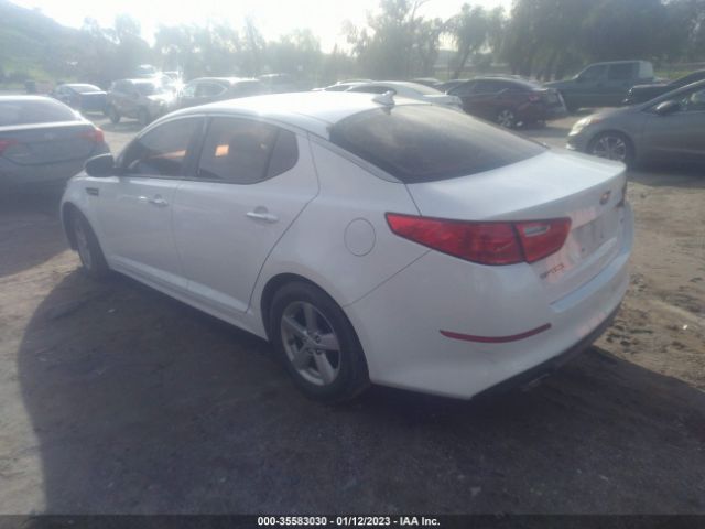 5XXGM4A75FG439806 KIA Optima Lx