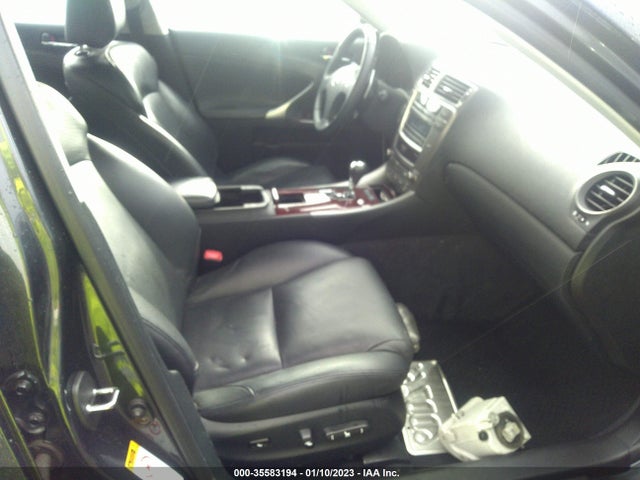 2006 LEXUS IS 250 MANUAL/AUTO VIN: JTHBK262365018364