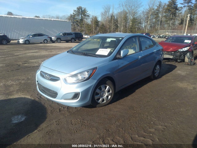 2014 HYUNDAI ACCENT GLS VIN: KMHCT4AE6EU754148