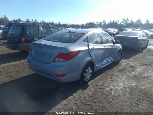 2014 HYUNDAI ACCENT GLS VIN: KMHCT4AE6EU754148