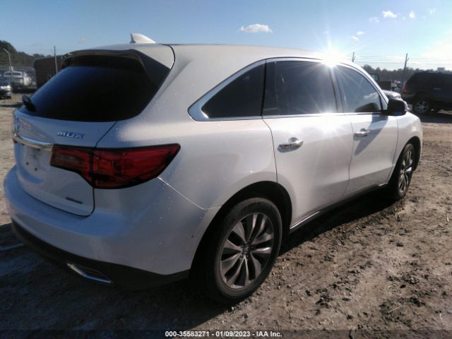 5FRYD4H41GB038272 Acura Mdx W/tech/w/tech