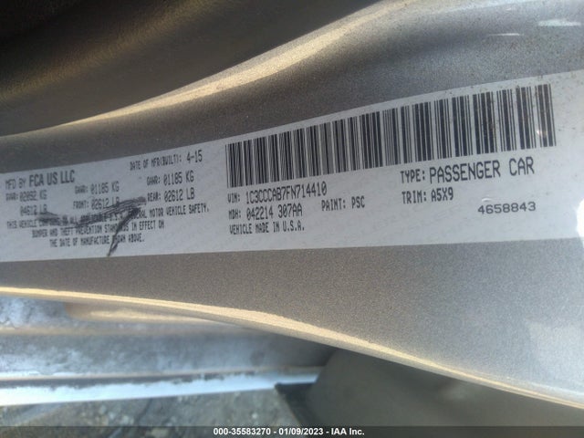 1C3CCCAB7FN714410 Chrysler 200 Limited