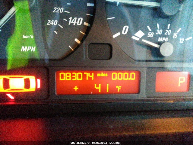 BMW 3 Series 323ci 2000 WBABR3340YEB39199 Image 8