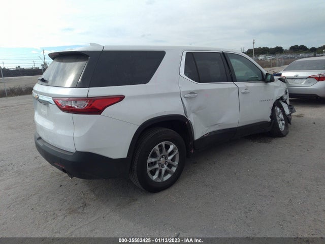Chevrolet Traverse Ls 2021 1GNERFKWXMJ193376 Image 4