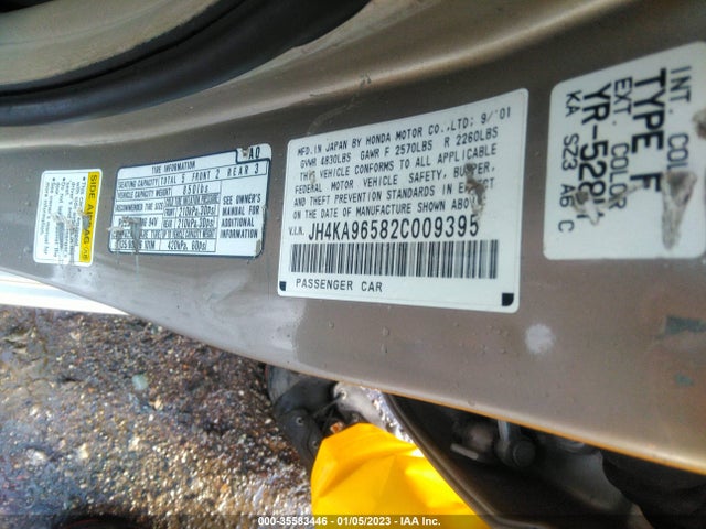 Acura RL 2002 JH4KA96582C009395 Image 10