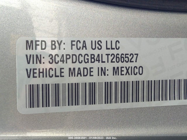 Dodge Journey Crossroad 2020 3C4PDCGB4LT266527 Image 9