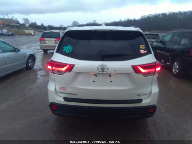 2017 TOYOTA HIGHLANDER XLE/SE VIN: 5TDJZRFH2HS360312