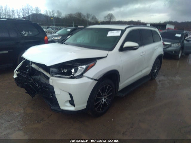 2017 TOYOTA HIGHLANDER XLE/SE VIN: 5TDJZRFH2HS360312