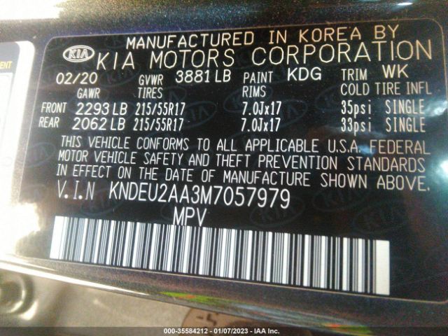 KNDEU2AA3M7057979 KIA SELTOS S