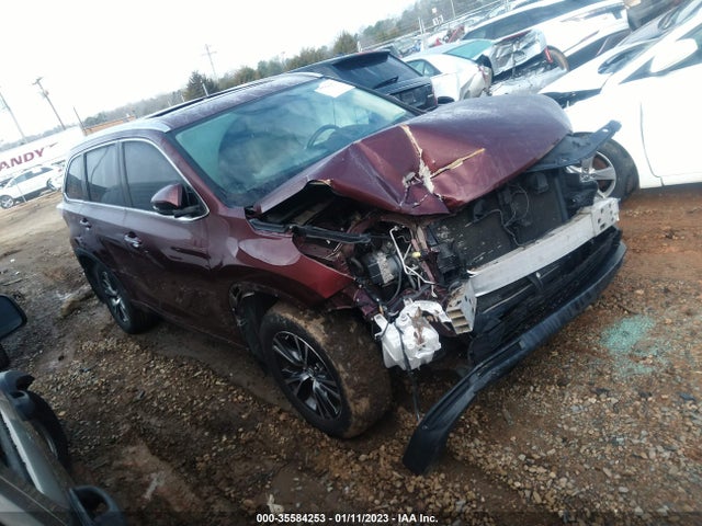 2016 Toyota Highlander, VIN: 5TDJKRFH3GS246791