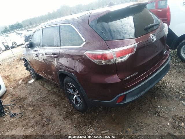 2016 Toyota Highlander, VIN: 5TDJKRFH3GS246791