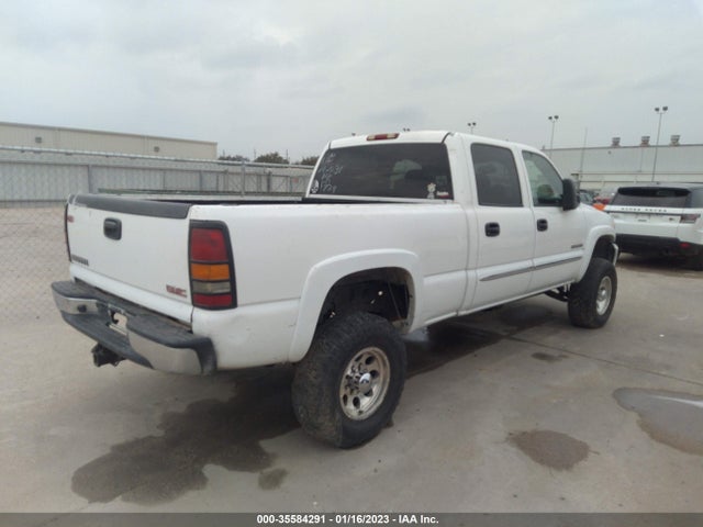 2004 GMC SIERRA 2500 CREW CAB SLE VIN: 1GTGC23UX4F131892