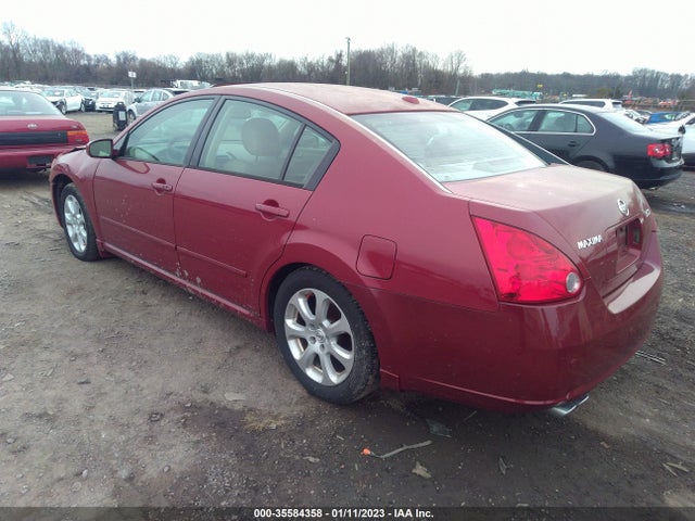 2008 NISSAN MAXIMA 3.5 SL VIN: 1N4BA41E18C810146