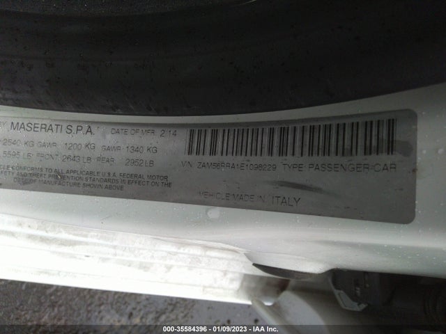 ZAM56RRA1E1098229 Maserati Quattroporte S Q4