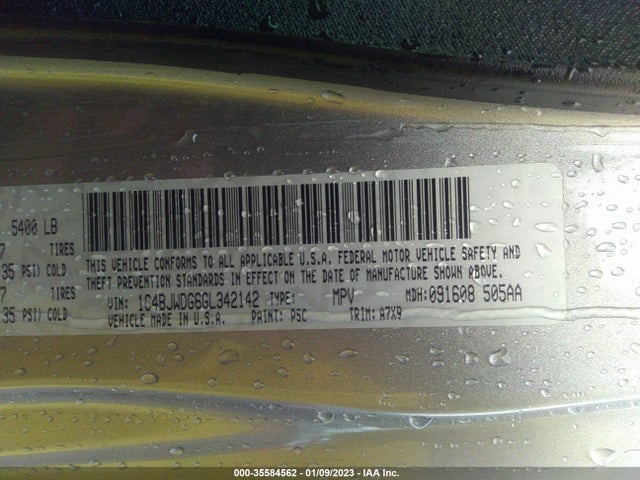 1C4BJWDG6GL342142 Jeep Wrangler Unlimited Sport