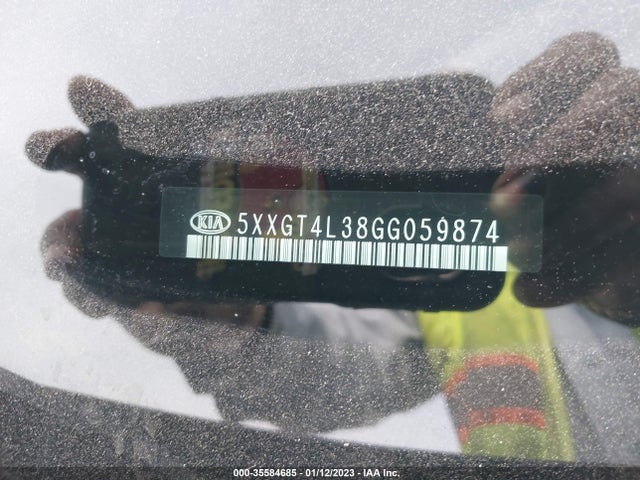 KIA Optima Lx 2016 5XXGT4L38GG059874 Image 10