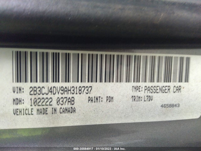 Dodge Challenger Se 2010 2B3CJ4DV9AH318737 Image 9